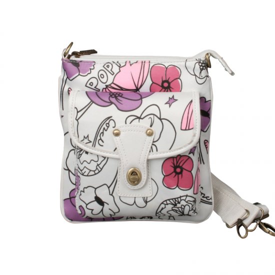 Coach Fashion Turnlock Signature Small White Crossbody Bags EPA | Coach Outlet Canada - Click Image to Close